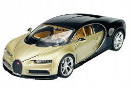 Welly Bugatti Chiron 1:24 zlato-černé